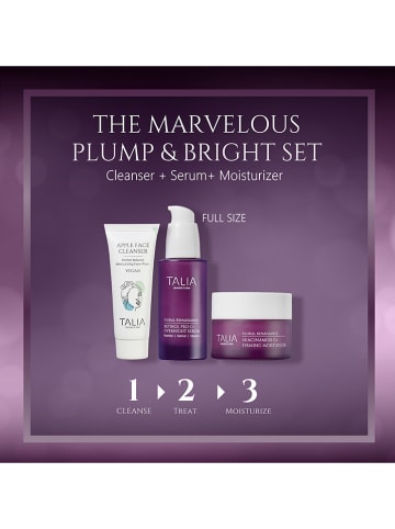 TALIA 3tlg. Gesichtspflege-Set: "Brighter Day Floral Renaissance"