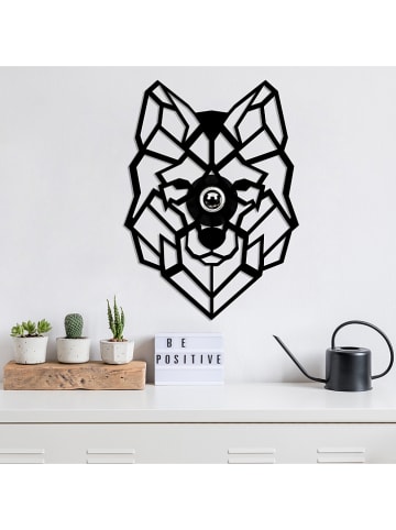 Opviq Wandleuchte in Schwarz - (B)40 x (H)54 cm