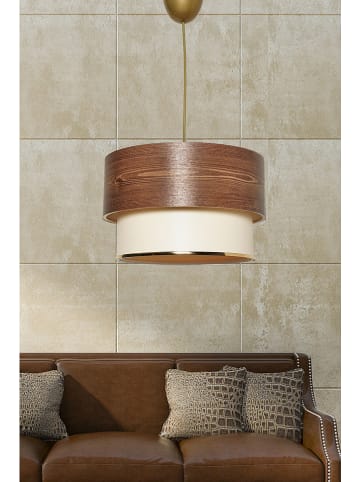 Opviq Lampa wisząca w kolorze kremowo-jasnobrązowym - wys. 65 x Ø 30 cm