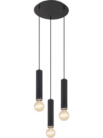 Globo lighting Hanglamp "Marion" zwart- (H)160 x Ø 35 cm