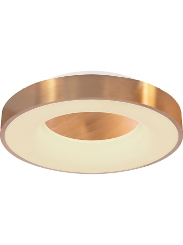 Globo lighting LED-Deckenleuchte "Jolli" in Weiß/ Gold - (H)10 x Ø 40 cm