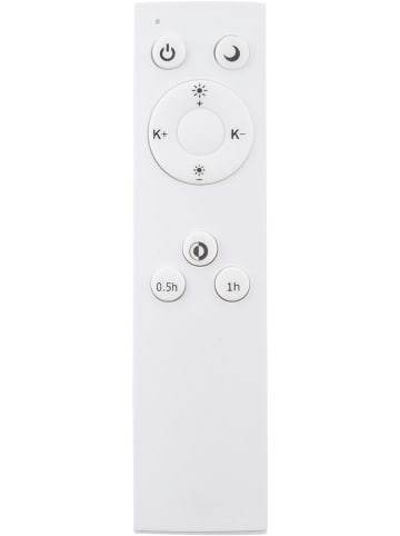 Globo lighting LED-Deckenleuchte "Rena" in Weiß - (H)7,8 x Ø 49 cm 