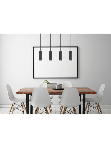 Globo lighting Hängeleuchte "Robby" in Schwarz - (L)65 x (B)6 x (H)120 cm