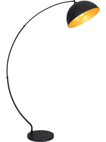 Globo lighting Standleuchte "Gottfried" in Schwarz/ Gold - (L)115 x (B)45 x (H)182 cm