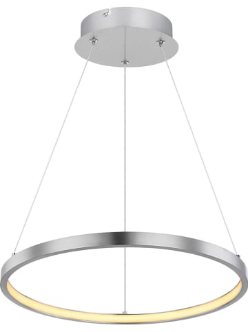 Globo lighting Lampa wisząca LED "Ralph" w kolorze srebrnym - wys. 120 x Ø 38,5 cm