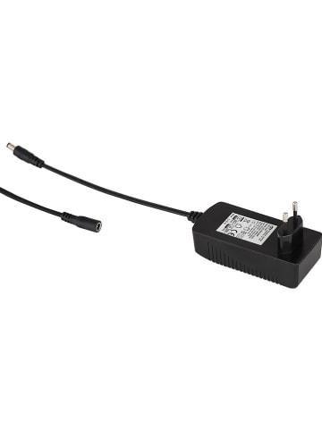 Globo lighting LED-Standleuchte "Illa" in Schwarz/ Hellbraun - (L)25 x (B)20 x (H)150 cm