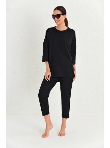 So You 2-delige outfit zwart