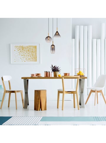 Globo lighting LED-Hängeleuchte in Schwarz/ Gold - (H)150 x Ø 43 cm 