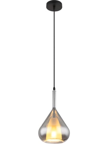 Globo lighting Hanglamp "Geeky" zwart - (H)150 x Ø 20 cm
