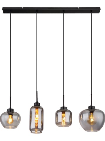 Globo lighting Hängeleuchte "Matt" in Schwarz - (B)24 x (H)120 cm