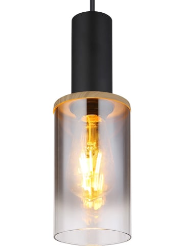 Globo lighting Hanglamp "Classis" zwart - (H)120 x Ø 25 cm