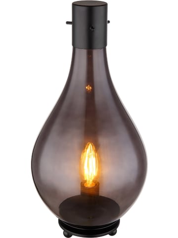 Globo lighting Tischleuchte "Oskus" in Schwarz - (H)35 x Ø 18 cm