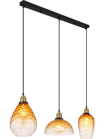 Globo lighting Hängeleuchte "Salvy" in Schwarz - (L)91 x (B)25 x (H)120 cm 