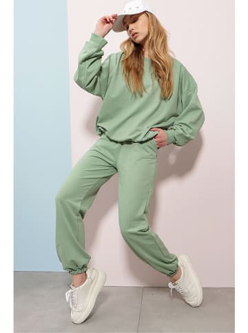 Trend Alacati 2tlg. Outfit in Grün