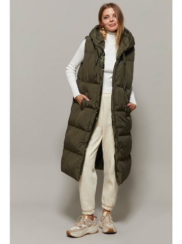Cool and sexy Steppweste in Khaki