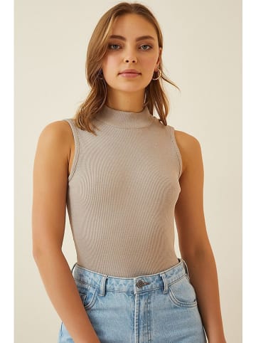 Happiness Istanbul 2-delige set: tops bruin/beige