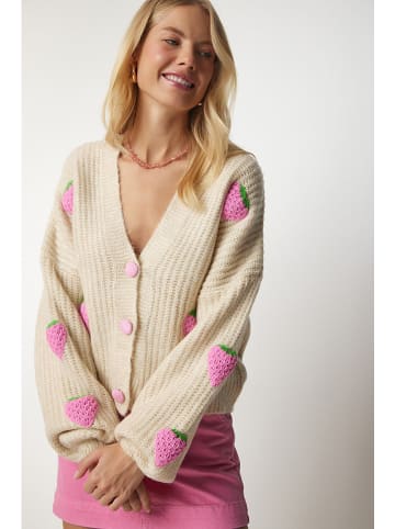Happiness Istanbul Cardigan in Beige