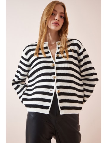 Happiness Istanbul Cardigan in Schwarz