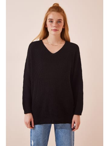 Happiness Istanbul Sweter w kolorze czarnym