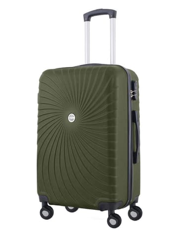 Geographical Norway Walizka "Sunlighteo" w kolorze khaki - 34 x 53 x 21 cm