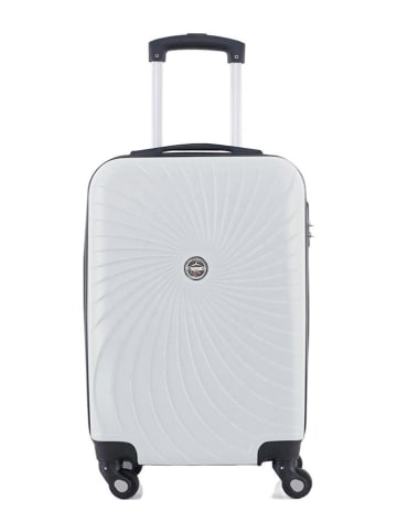 Geographical Norway Hardcase-trolley "Sunlighteo" wit - (B)34 x (H)53 x (D)21 cm