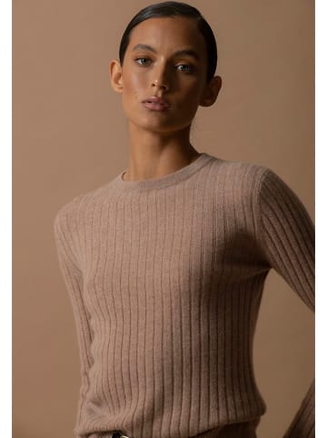 Perfect Cashmere Kaschmir-Pullover "Kylie" in Camel
