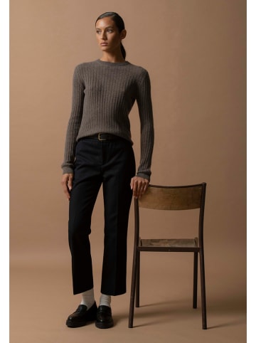 Perfect Cashmere Kaschmir-Pullover "Kylie" in Taupe