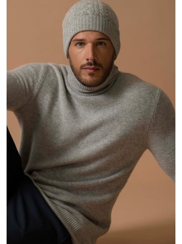 Perfect Cashmere Kaschmir-Rollkragenpullover "Marius" in Hellgrau
