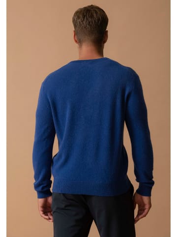 Perfect Cashmere Kasjmieren trui "Alexander" blauw