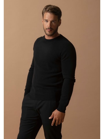 Perfect Cashmere Kasjmieren trui "Blake" zwart