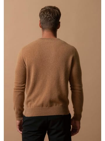 Perfect Cashmere Kasjmieren trui lichtbruin