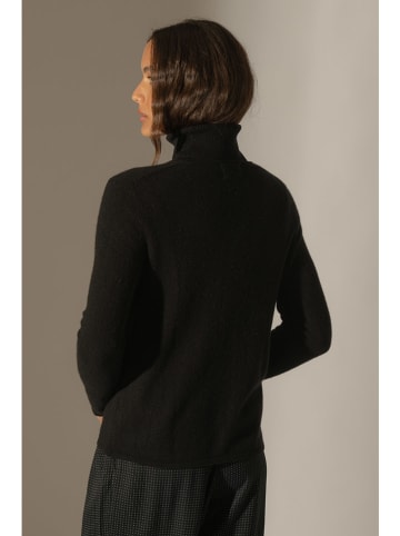 Perfect Cashmere Kasjmieren vest "Paige" zwart