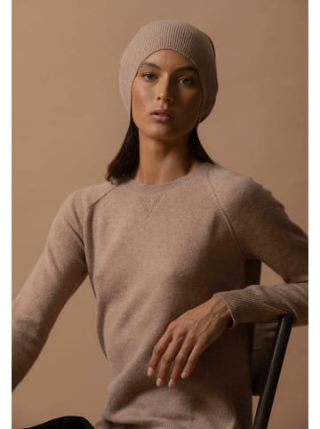 Perfect Cashmere Kaschmir-Mütze "Faith" in Taupe