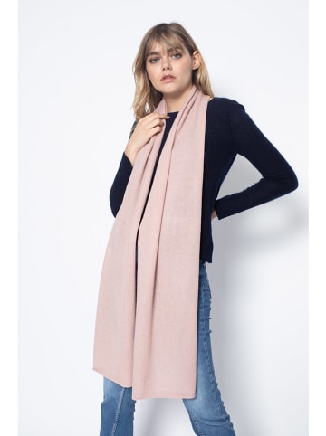 Perfect Cashmere Kaschmir-Schal "Kelly" in Rosa - (L)200 x (B)30 cm