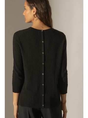 Perfect Cashmere Kaszmirowy sweter "Vanessa" w kolorze czarnym