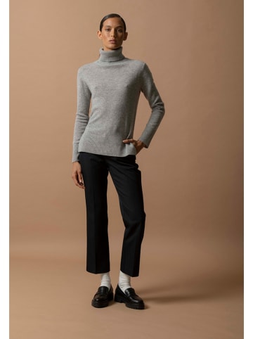 Perfect Cashmere Kasjmieren coltrui "Tracy" grijs