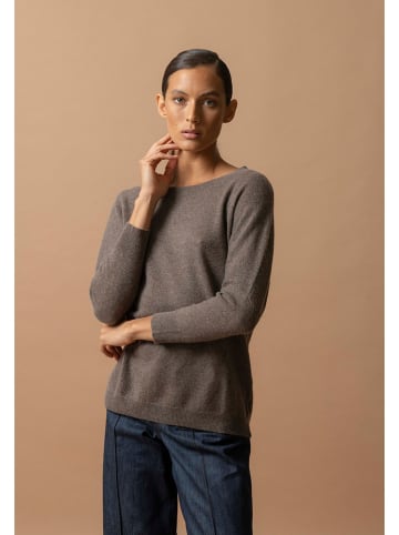 Perfect Cashmere Kaschmir-Pullover "Molly" in Taupe