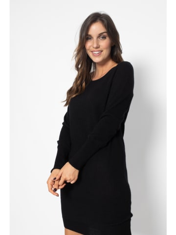 Perfect Cashmere Kaszmirowa sukienka "Molli" w kolorze czarnym