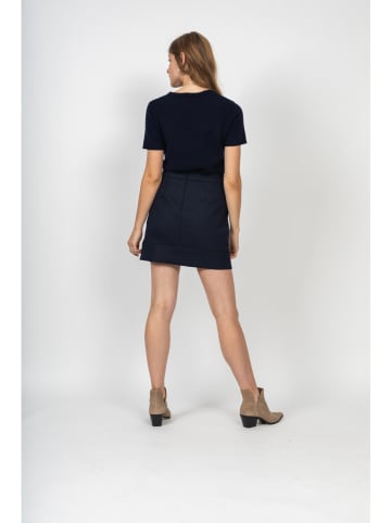 Perfect Cashmere Kaschmir-Shirt "Efimia" in Dunkelblau