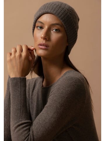 Perfect Cashmere Kasjmieren muts "Popi" taupe