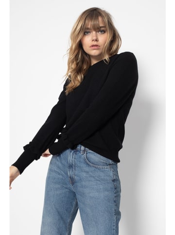 Perfect Cashmere Kaszmirowy sweter "Luing" w kolorze czarnym