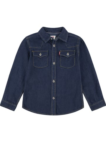 Levi's Kids Spijkerblouse donkerblauw