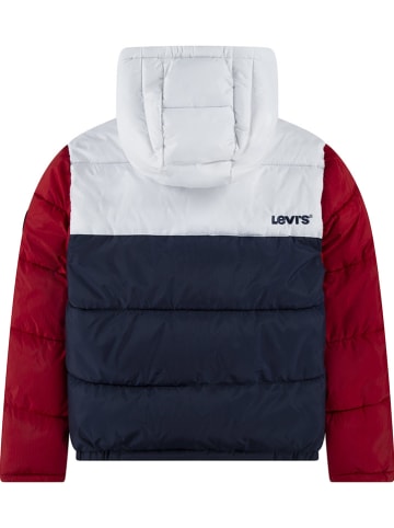 Levi's Kids Kurtka zimowa w kolorze granatowo-biało-czerwonym