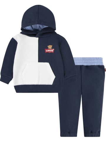 Levi's Kids 2-delige outfit donkerblauw/crème
