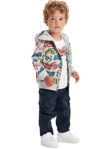 Levi's Kids 3-delige outfit donkerblauw/wit/meerkleurig