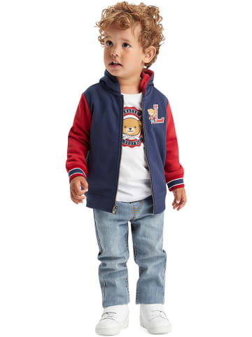 Levi's Kids 3tlg. Outfit in Dunkelblau/ Silber/ Rot