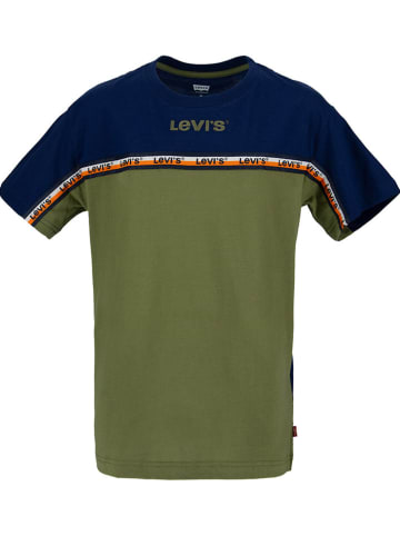 Levi's Kids Shirt in Dunkelblau/ Khaki
