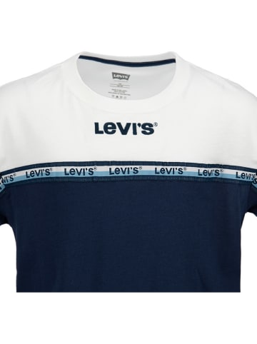 Levi's Kids Shirt donkerblauw/wit
