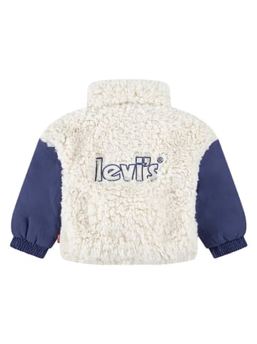 Levi's Kids Kurtka pluszowa w kolorze granatowo-białym