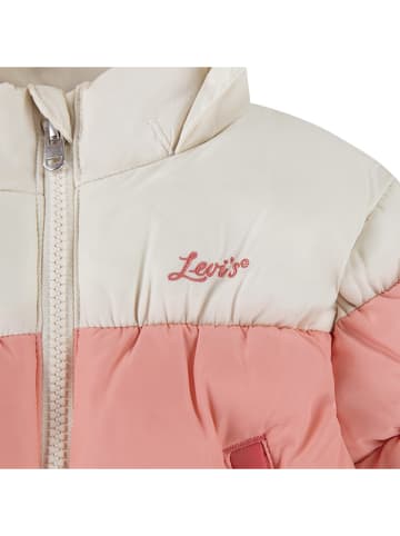Levi's Kids Winterjacke in Rosa/Weiß
